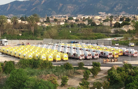 Orthem refuerza el transporte sanitario de la Región de Murcia con ambulancias ecológicas y de alta eficiencia energética