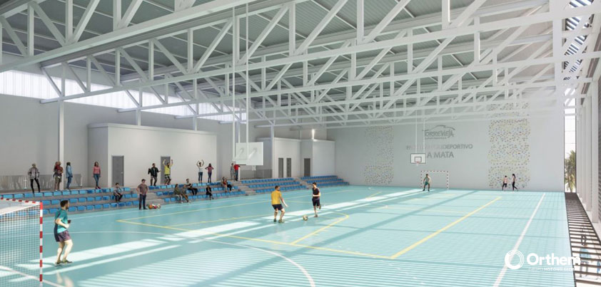 El nuevo pabellón de La Mata, en Torrevieja, será un espacio polivalente con capacidad para cerca de 400 personas
