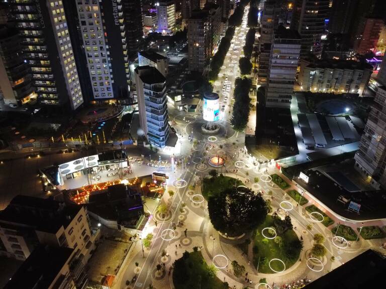 La avenida del Mediterráneo de Benidorm, ejecutada por Orthem, premio a la mejor obra de la provincia de Alicante