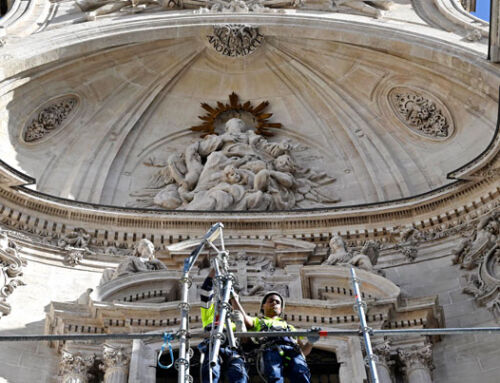 Orthem culmina la restauración del imafronte de la Catedral de Murcia