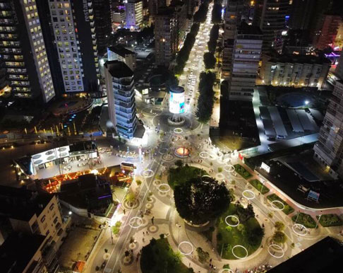 La avenida del Mediterráneo de Benidorm, ejecutada por Orthem, premio a la mejor obra de la provincia de Alicante