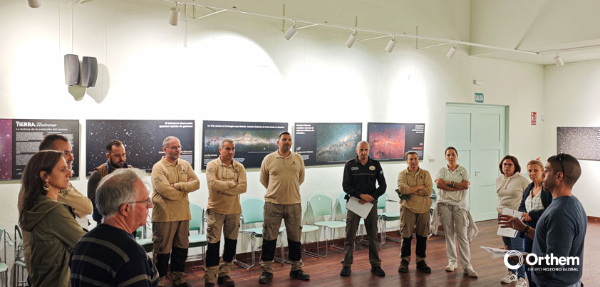 Orthem realiza un simulacro de emergencia en el Parque de los Toruños de Cádiz