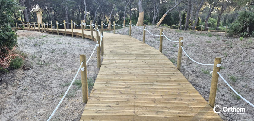 Orthem encara la recta final de las obras de recuperación ecológica del Pouet de El Saler, en Valencia