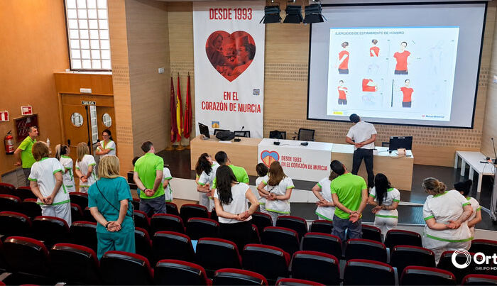 Orthem concluye con éxito la campaña de prevención de trastornos musculoesqueléticos en hospitales de la Región de Murcia